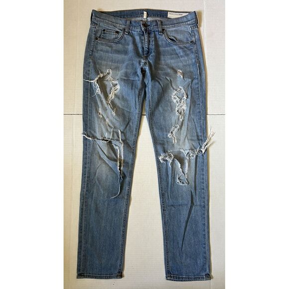 rag & bone Denim - RAG & BONE - Women's THE‎ DRE in ROSSLYN Distressed Jeans - Size 27